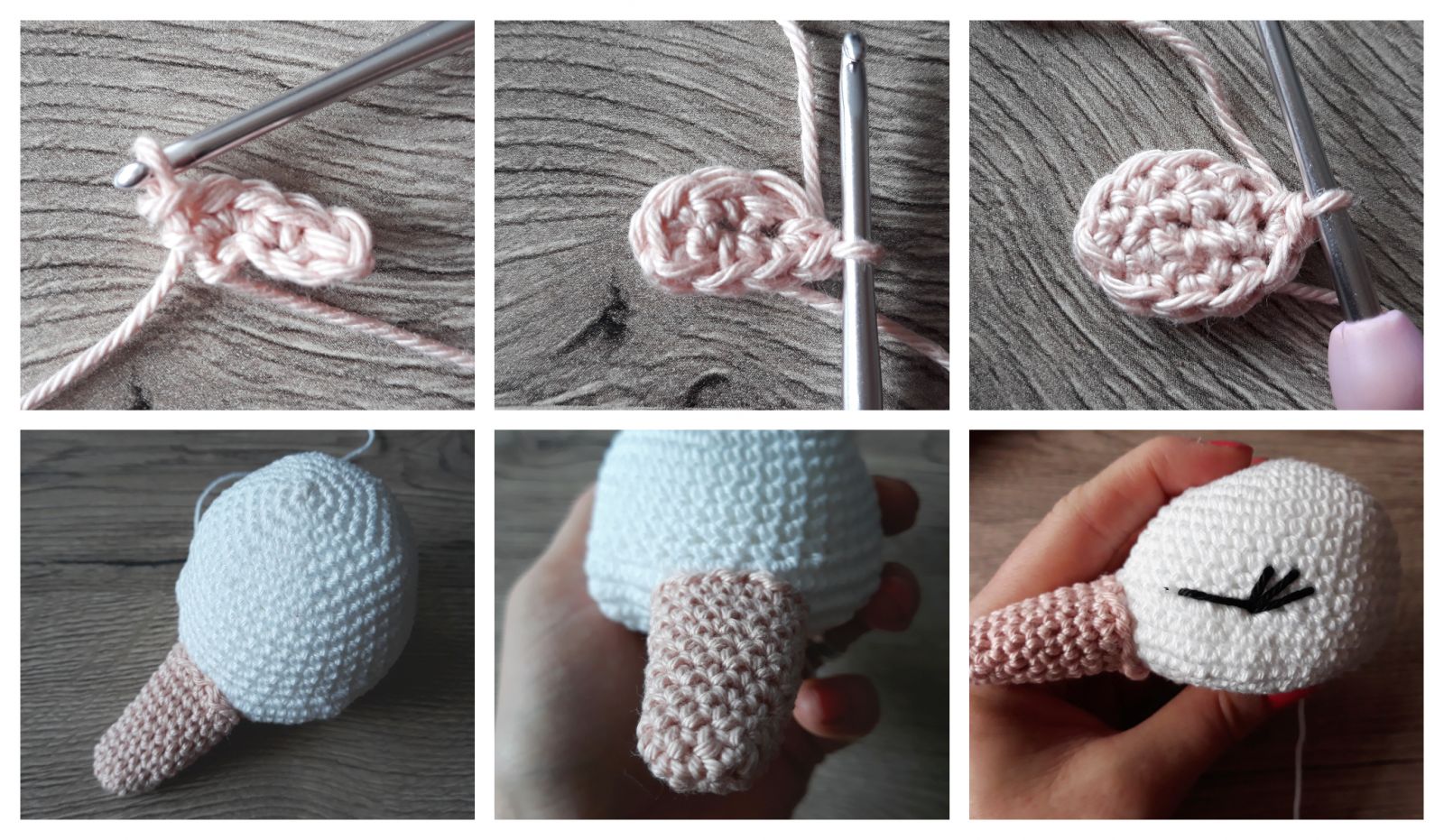 Blog-Inhaltsbild für 'Schwanenprinzessin, kostenlose Häkelanleitung'